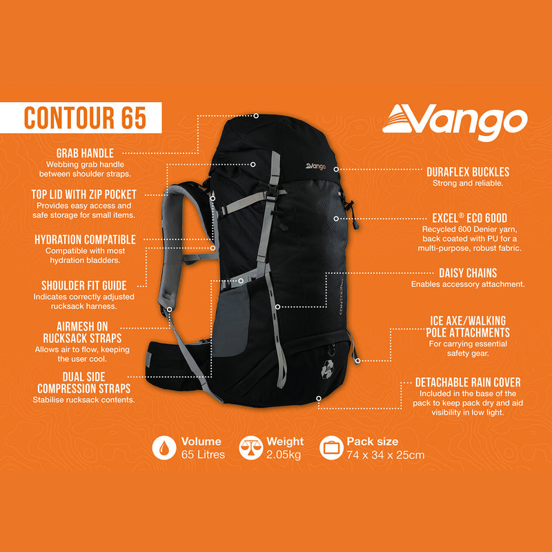 Vango Contour 65 Rucksack