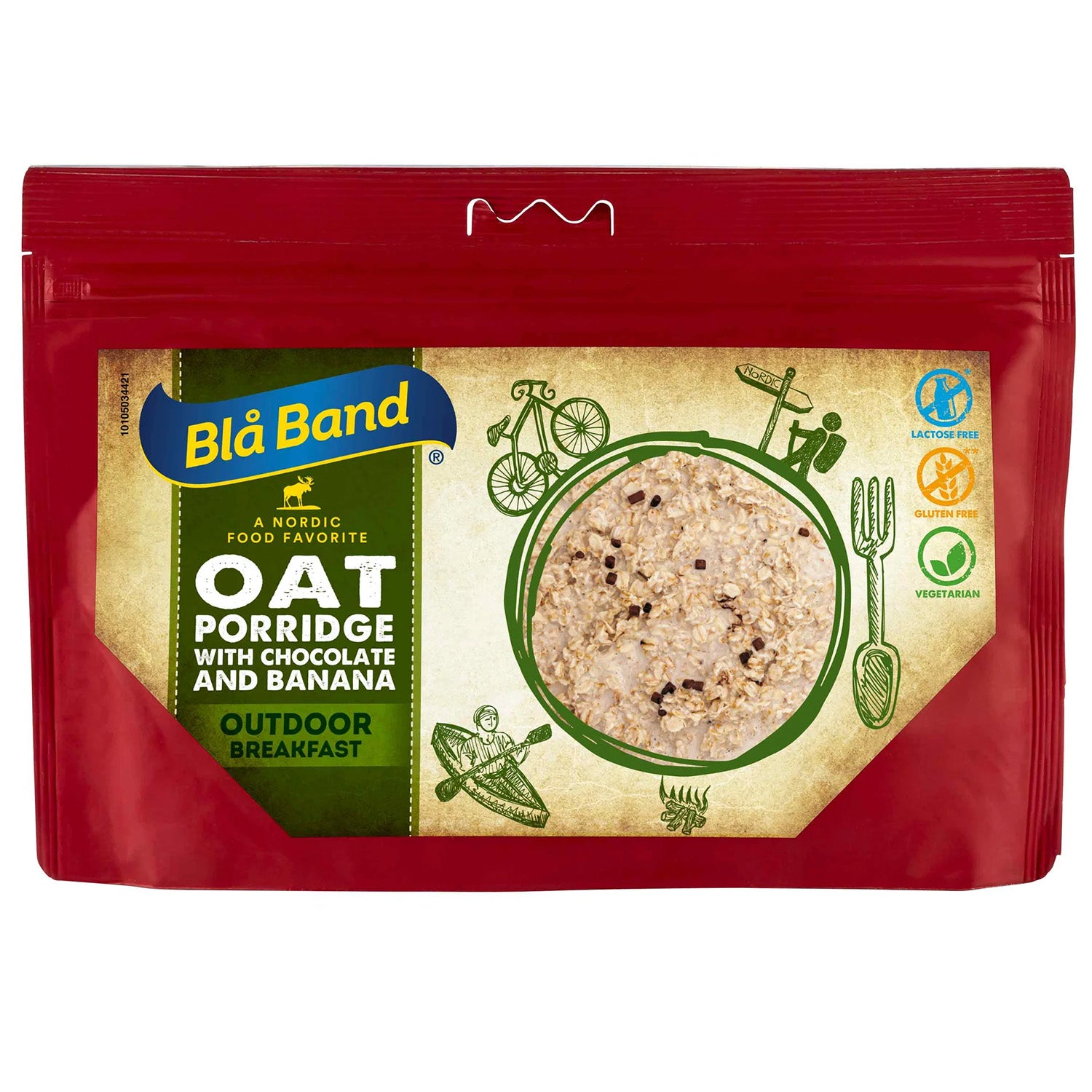 Blå Band Oat Porridge With Chocolate & Banana