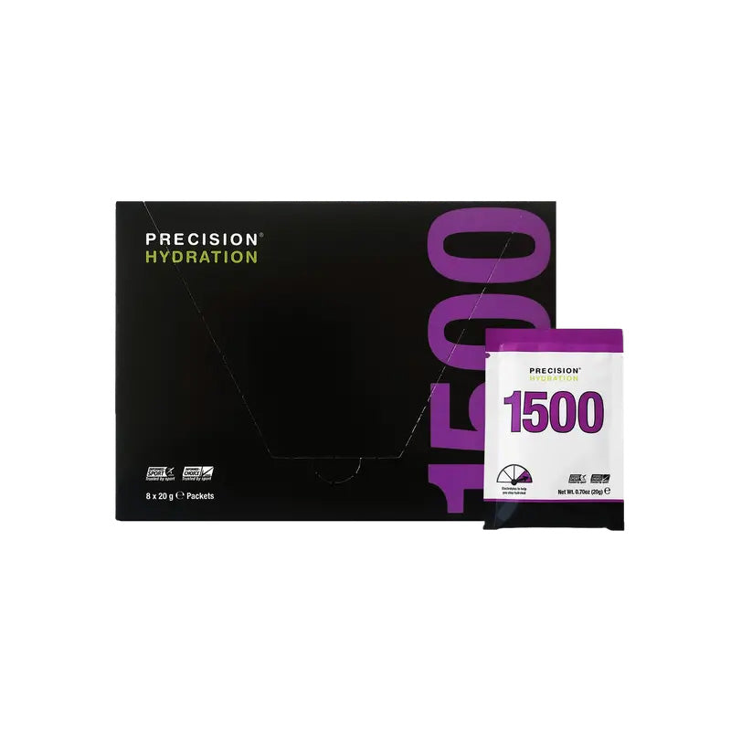 Precision Hydration 1500 Electrolyte & Carbohydrate x8 Sachets 20g