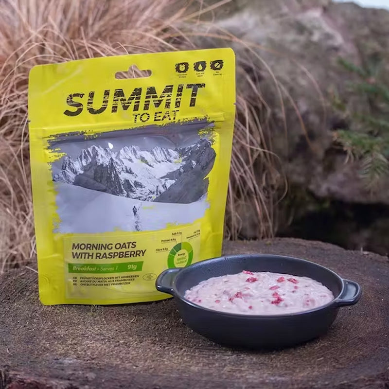 Summit to Eat Morning Oats with Raspberry