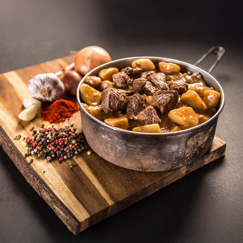 Adventure Menu Beef Goulash With Potatoes