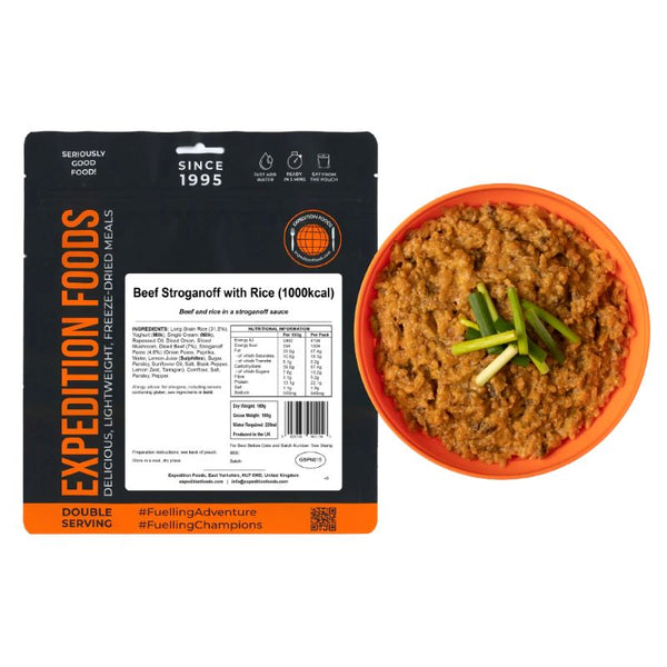 Expedition Foods Beef Stroganoff (1000 Kcal)