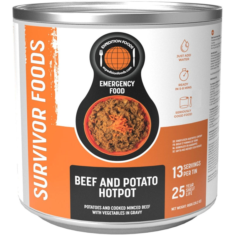 Expedition Foods Beef and Potato Hotpot (SURVIVOR FOODS RANGE)