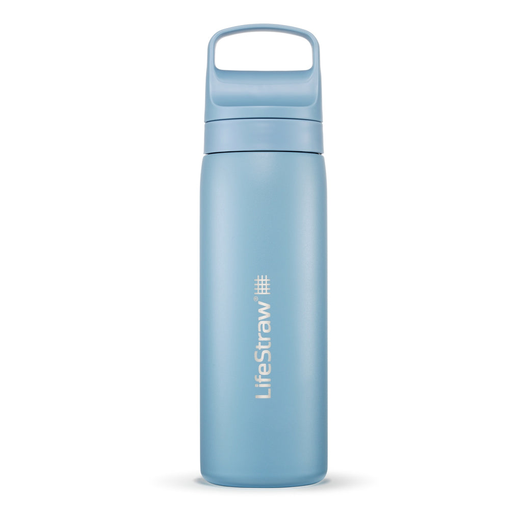 LifeStraw Go 2-stage bouteille d'eau avec filtre 1 litre, bleu LifeStraw Go 2-stage bouteille d'eau avec filtre 1 litre, bleu