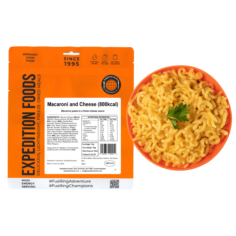 Expedition Foods Macaroni and Cheese (High Energy)