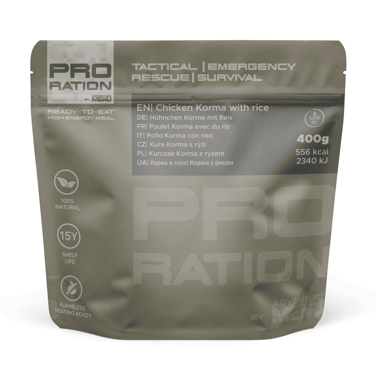 Pro Ration Ultimate Tactical Ration Half-Day Menu I