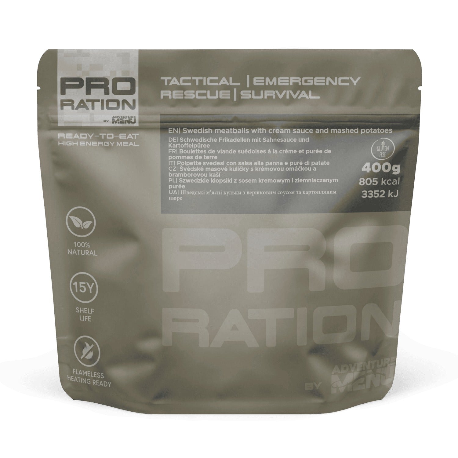 Pro Ration Ultimate Tactical Ration Full-Day Menu V