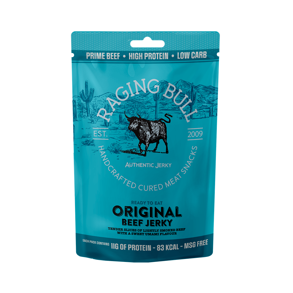 Raging Bull Original Beef Jerky | Base Camp Food