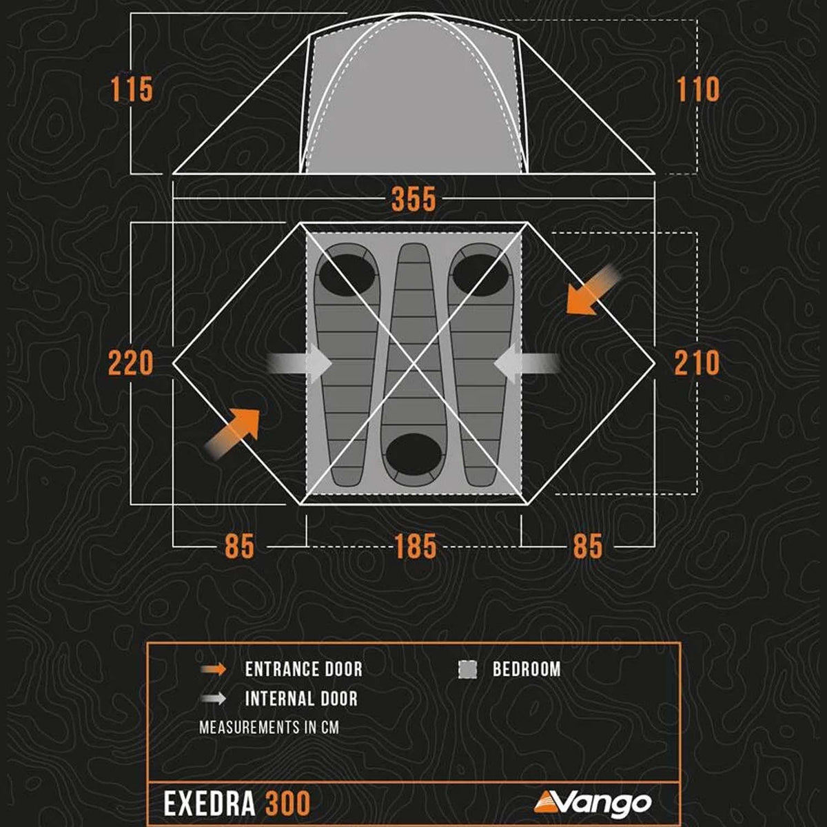 Vango Exedra 300 Tent