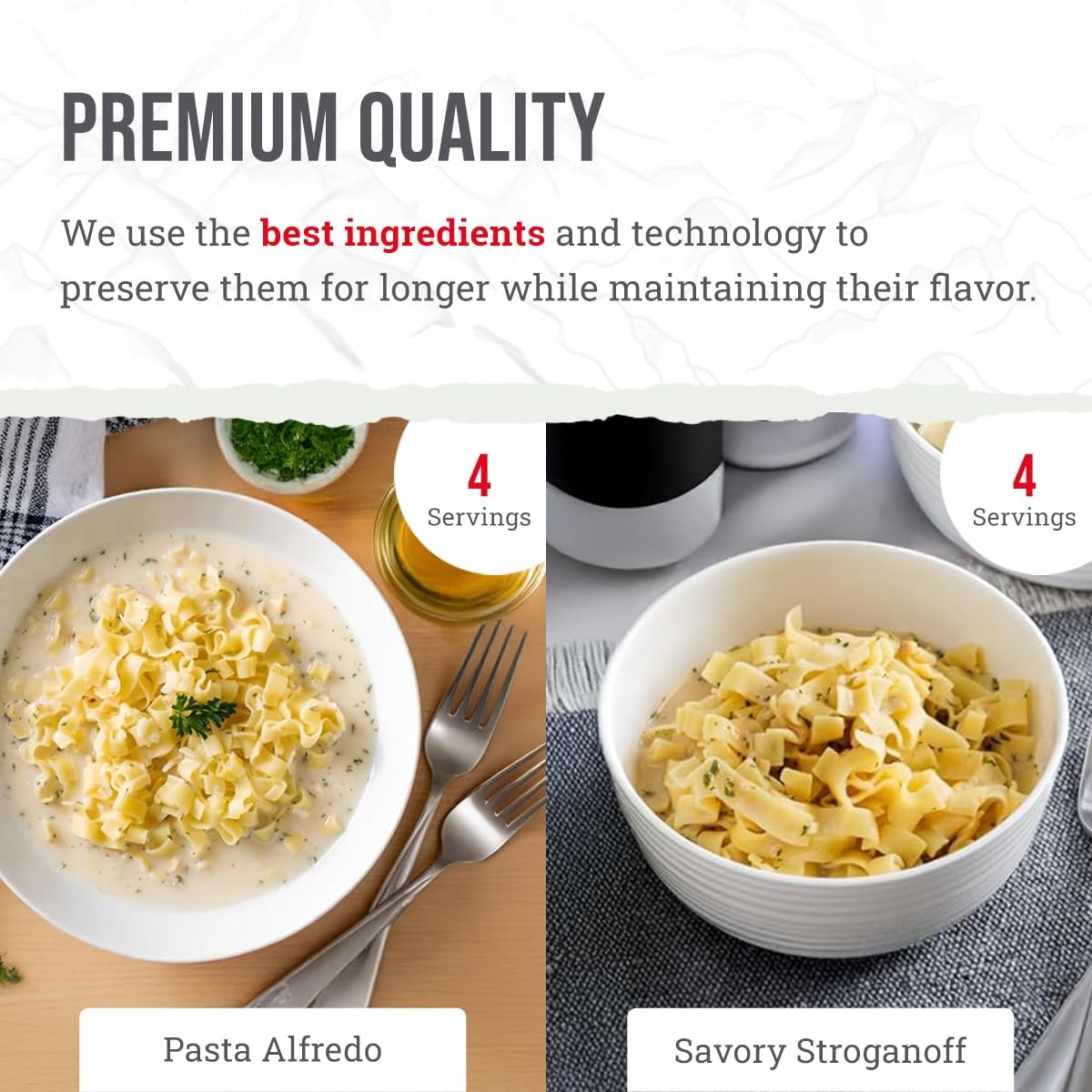 ReadyWise Freeze-Dried Emergency Food Dry Bag - 28 Servings