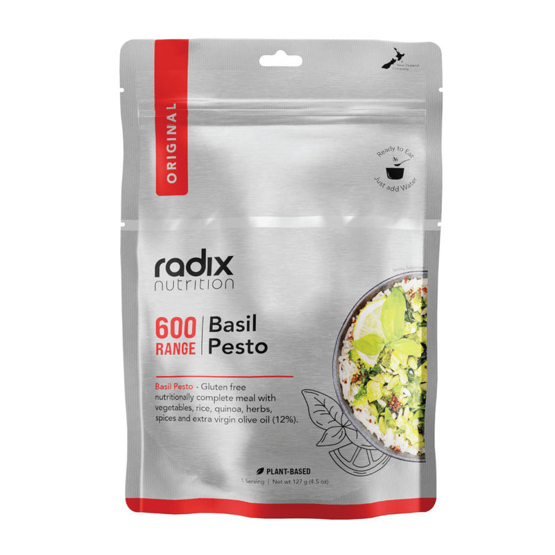 Radix Nutrition Original 600kcal Meal, BASIL PESTO 127g