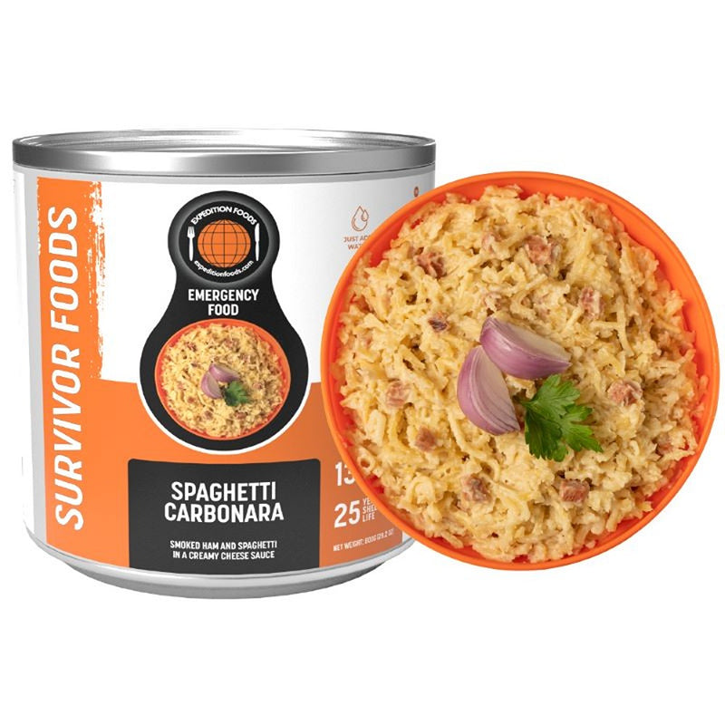 Expedition Foods Spaghetti Carbonara (SURVIVOR FOODS RANGE)