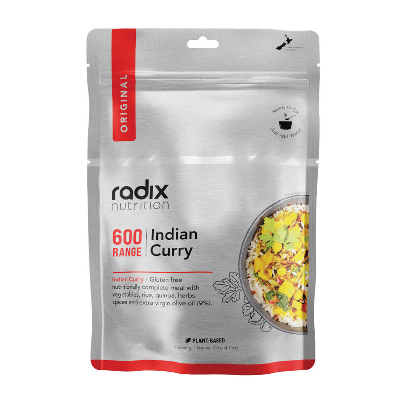 Radix Nutrition Original 600kcal Meal, INDIAN CURRY 133g