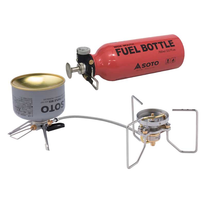 SOTO StormBreaker Expedition Stove + Fuel Bottle