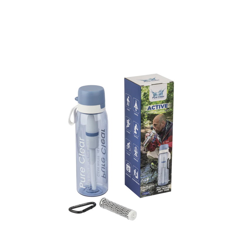 Pure Clear Active Water Filter Bottle