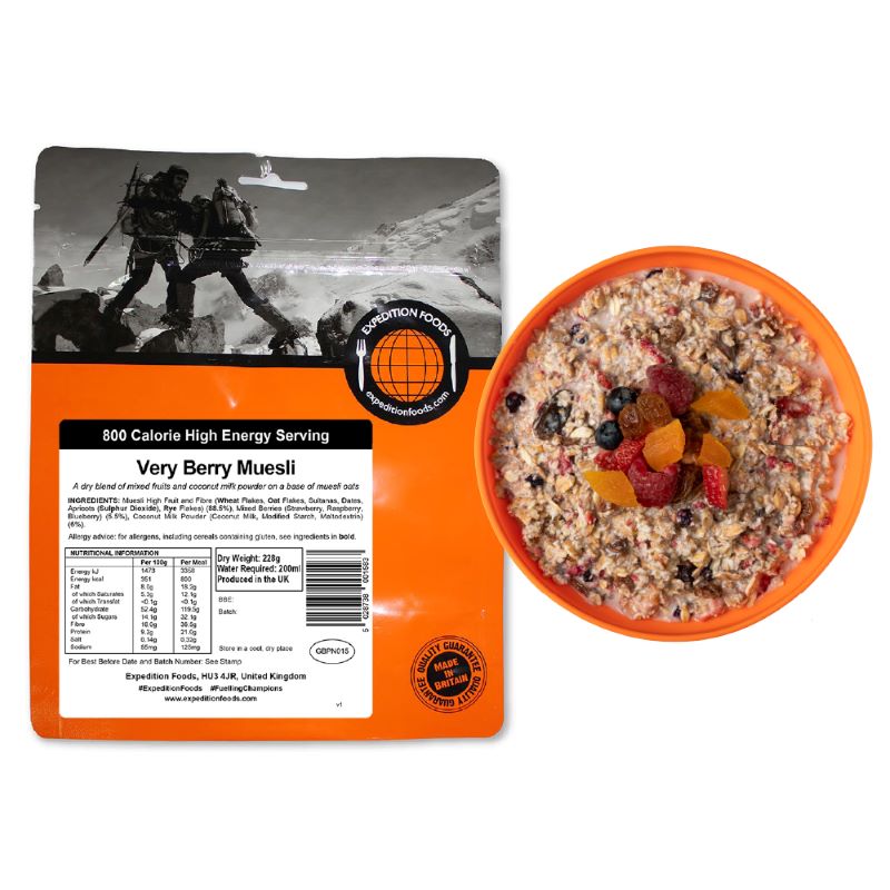 Expedition Foods Very Berry Muesli (High Energy)