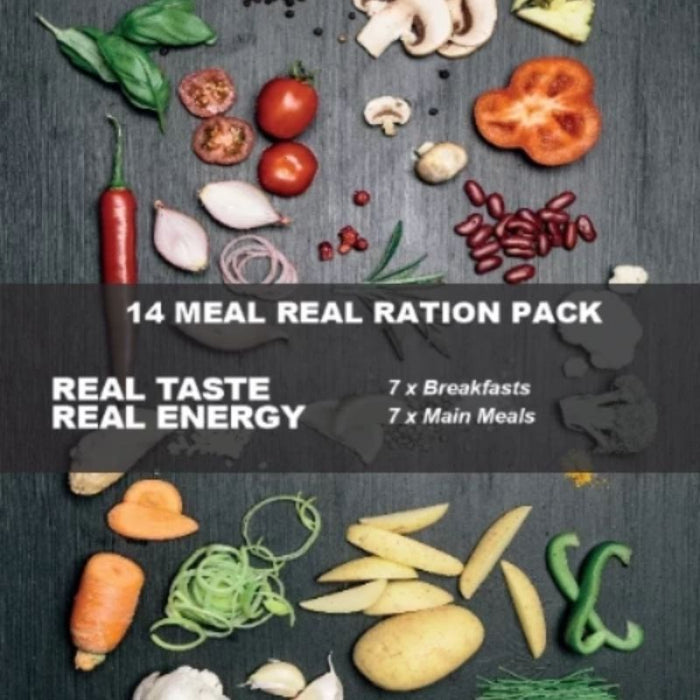 Camp Ration Pack Real Turmat 14 Meal Ration Pack | Base Camp Food