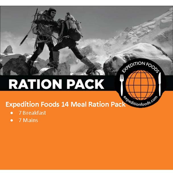 Expedition Rations Expedition Foods 14 Meal Ration Pack | Base Camp Food