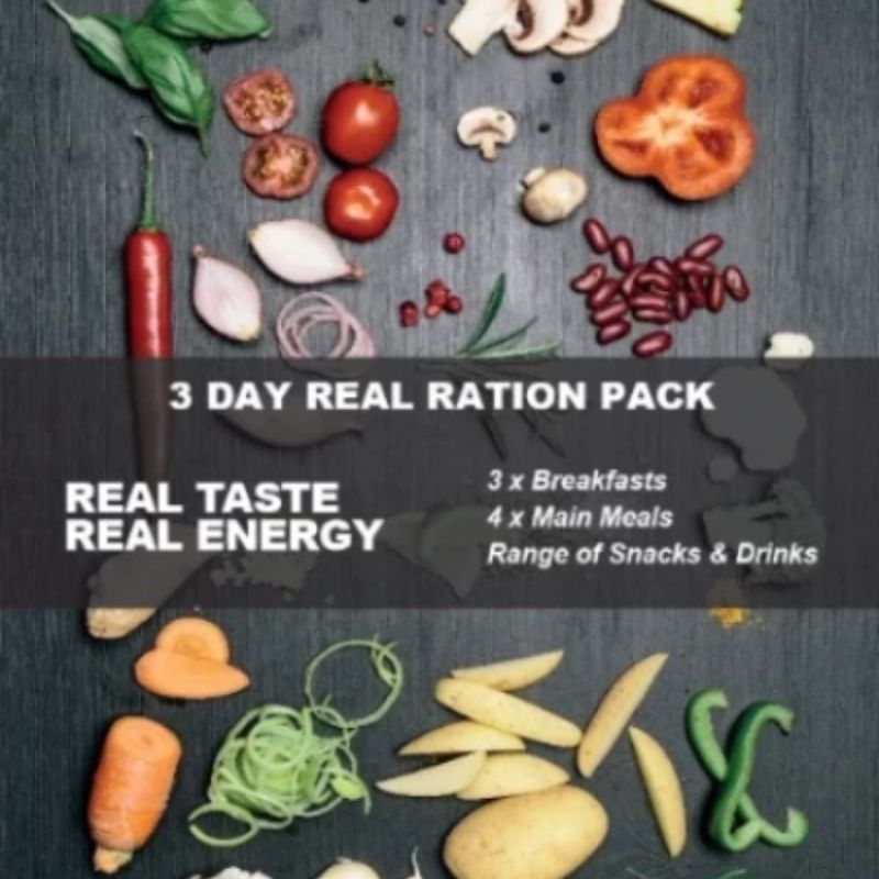Real Turmat 3 Day Ration Pack