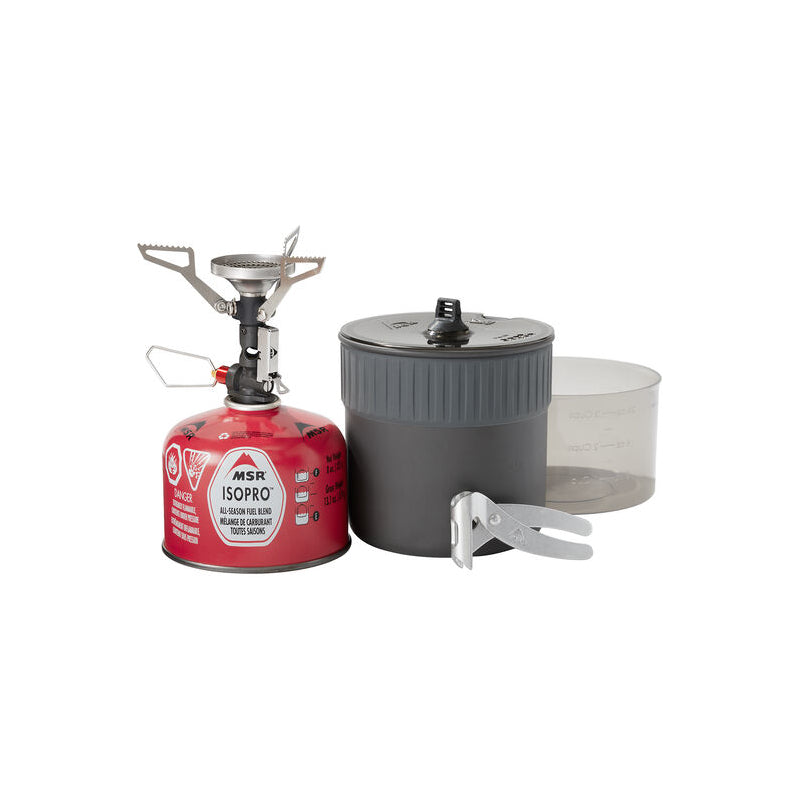 MSR PocketRocket Deluxe Stove Kit gaskooktoestel Grijs MSR PocketRocket Deluxe Stove Kit gaskooktoestel Grijs