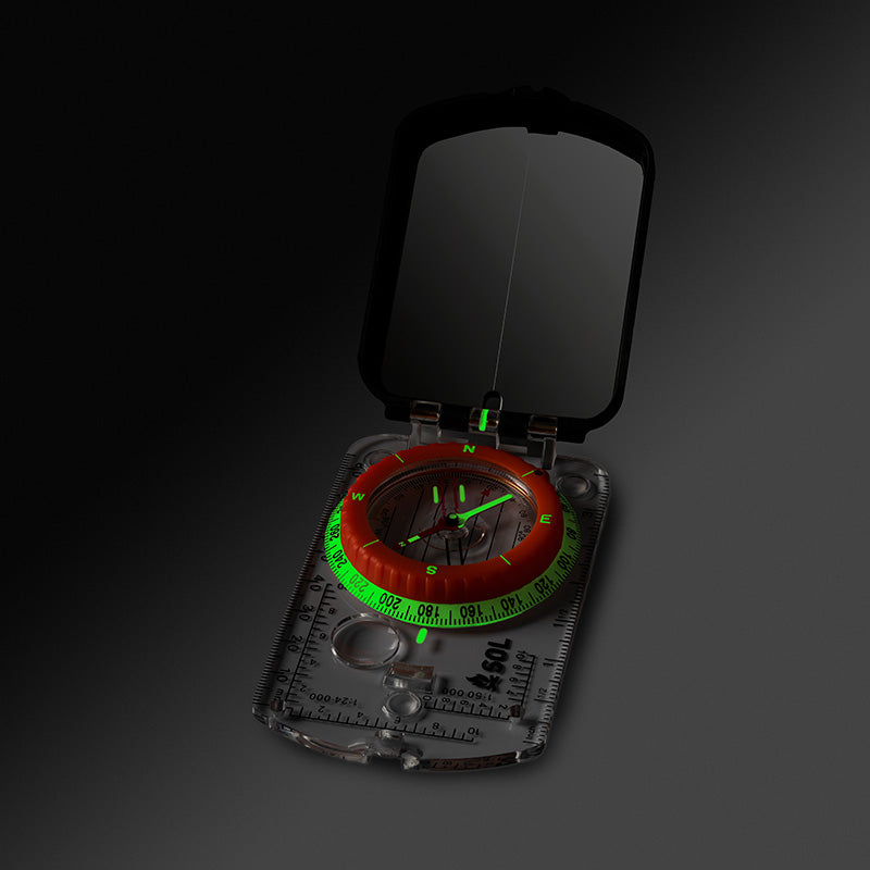 Sol Compass SOL Sighting Compass with Mirror