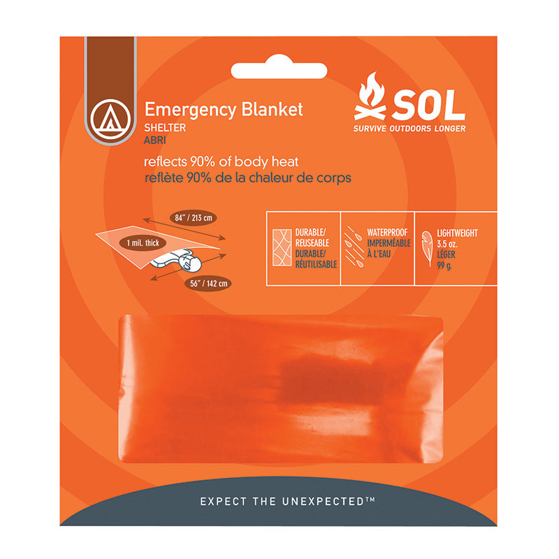 SOL Emergency Blanket (1 Person)