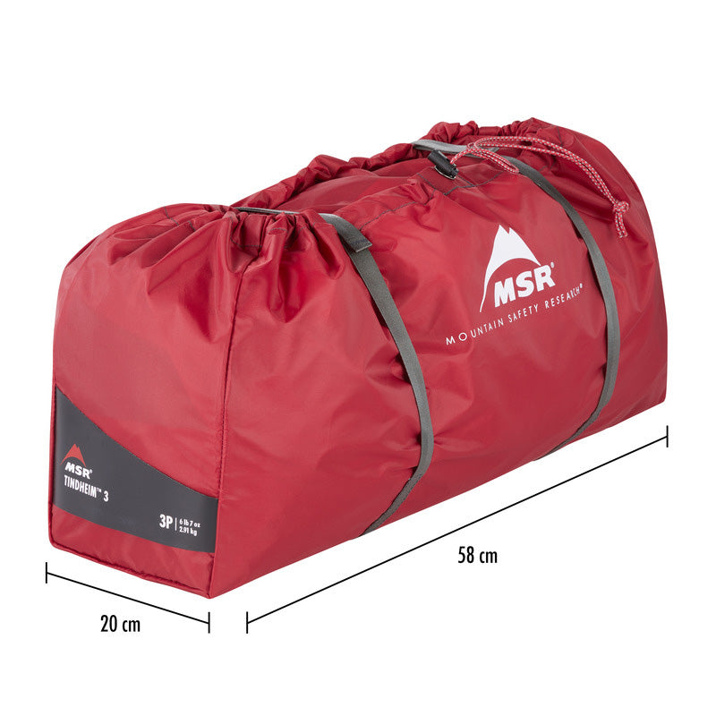 MSR Tindheim 3-Person Backpacking Tunnel Tent