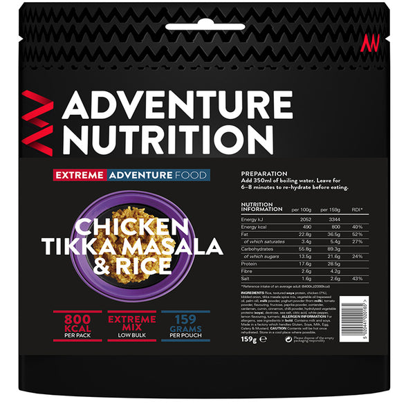 Extreme Adventure Food Chicken Tikka Masala - 800Kcal