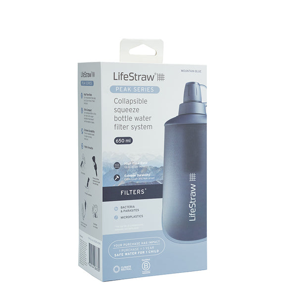 LifeStraw Peak Series Collapsible Squeeze Bottle 650ml