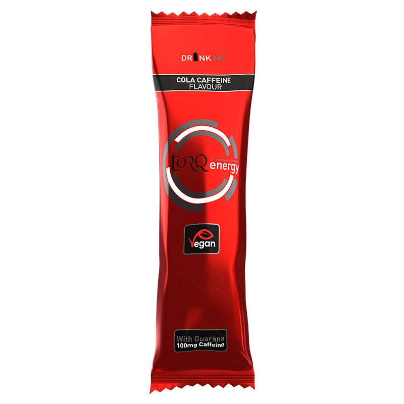 TORQ Cola Caffeine Flavour (With Guarana) - 100mg Natural Caffeine Energy Drink