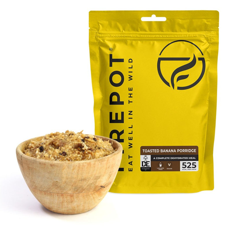 Firepot Toasted Banana Porridge