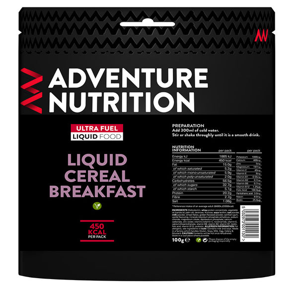 Adventure Nutrition Ultra Fuel Liquid Cereal Breakfast