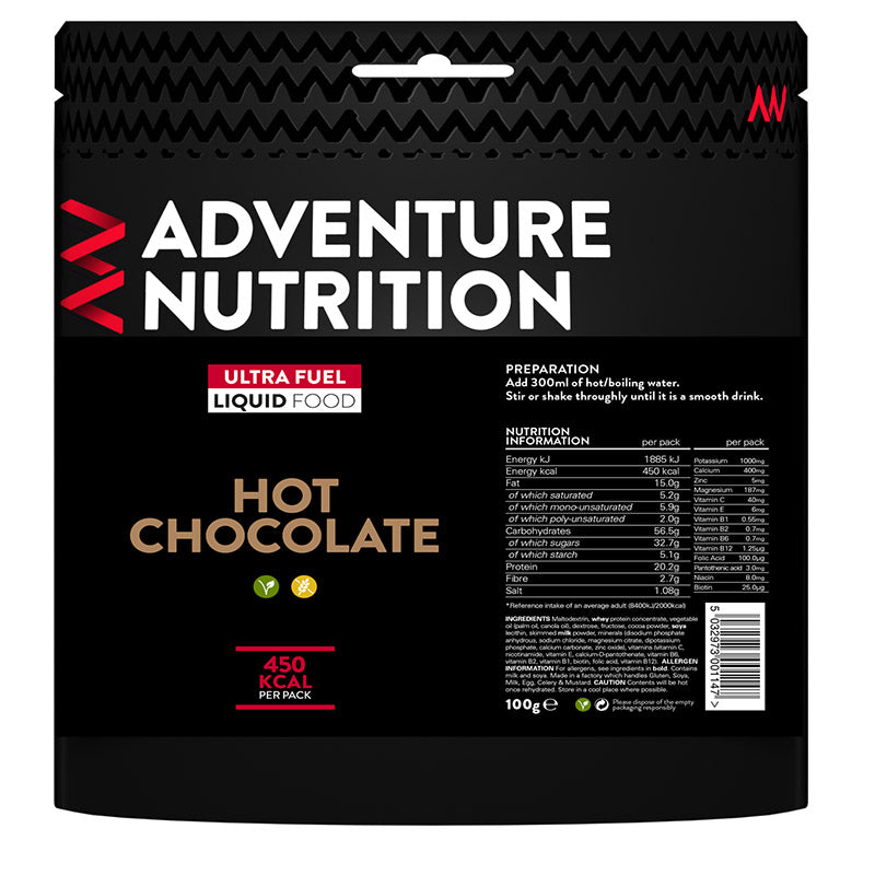 Adventure Nutrition Ultra Fuel Hot Chocolate
