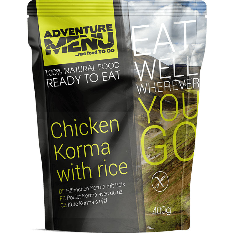 Adventure Menu Chicken Korma with Rice