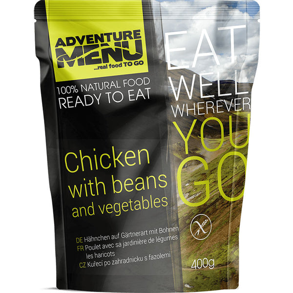 Adventure Menu Chicken with Beans and Vegetables