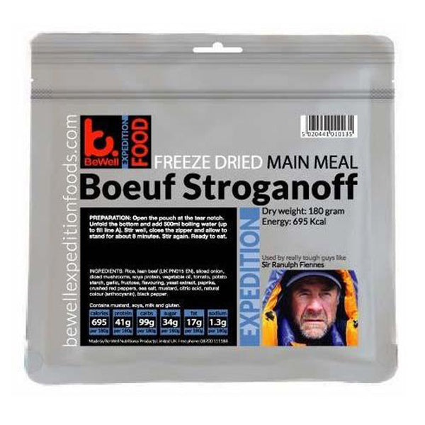 BeWell Expedition Food Boeuf Stroganoff