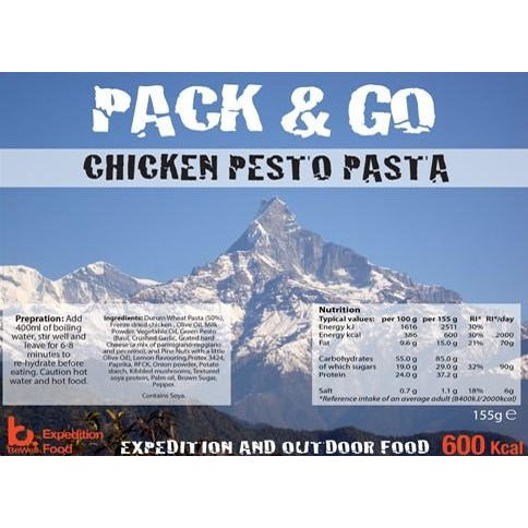 Pack & Go Chicken Pesto Pasta
