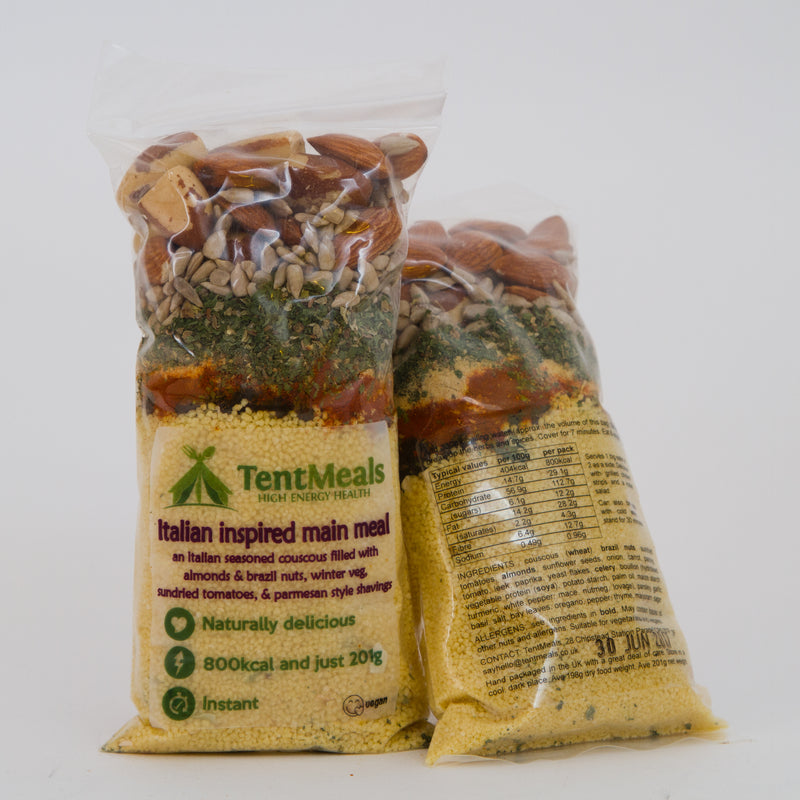 TentMeals Italian inspired main meal - 800 kcal