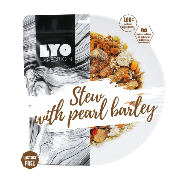 LYO Expedition Pork Stew with Pearl Barley