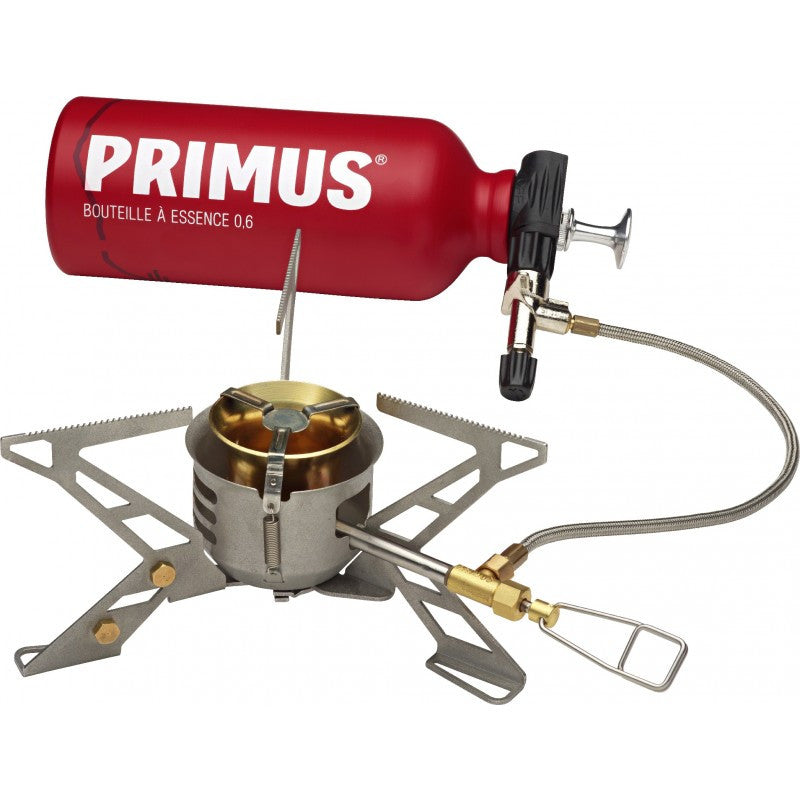 PRIMUS Omnifuel II with bottle and multi-tool