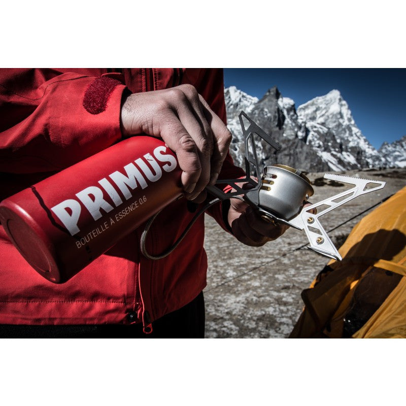 PRIMUS Omnifuel II with bottle and multi-tool