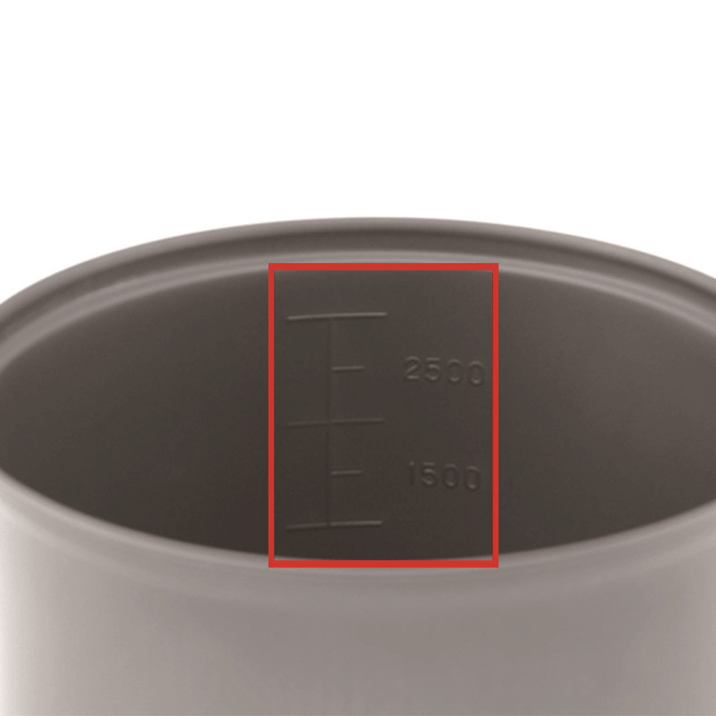 Evernew 0.9L Titanium Non-Stick Pot