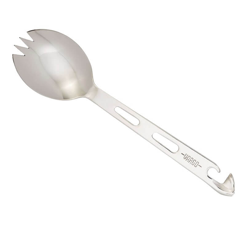 Vargo Stainless Steel Scork | Camping Cutlery | Base Camp Food