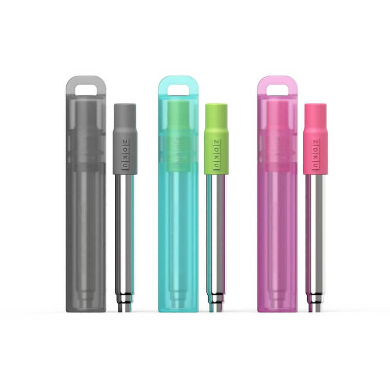 Zoku Reusable Pocket Straw